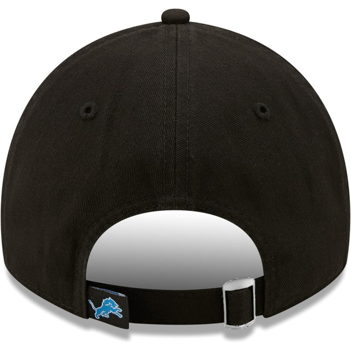 Кепка New Era NFL Core Classic 9TWENTY Detroit Lions чорного кольору, універсальний розмір, регульована