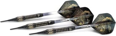Дартс набір CUESOUL Black Scorpion Deluxe, 16 г, з футляром