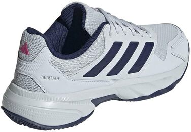 Тенісні кросівки adidas CourtJam Control 3 Clay для ґрунту, Halo Blue/Dark Blue/Team Shock pink, 46 2/3 EU