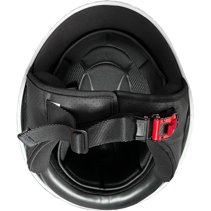 Мотоциклетний шолом Rallox 229-2 матовий чорний S-XL