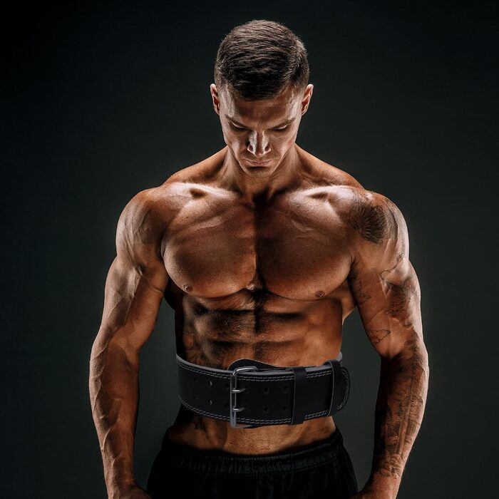 Підтримка попереку Jayefo для важкої атлетики: ремінь для тренувань, пауерліфтингу, бодібілдингу (чорний, X-Large)