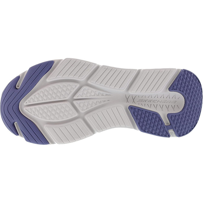 Жіночі кросівки для бігу Skechers Max Cushioning Elite Destination Point (Сірий, Синій, 37.5 EU)