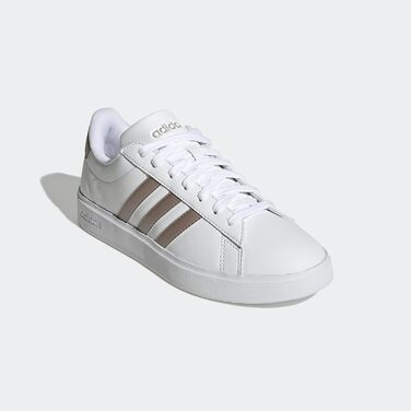 Кросівки Adidas Grand Court 2.0 жіночі, білі з бежевим, 39 1/3 EU