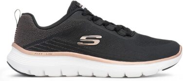 Жіночі кросівки Skechers Flex Appeal 5.0 чорні, дихаючі спортивні кеди, розмір 42 EU