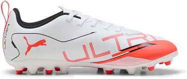 Дитячі футбольні бутси PUMA Ultra 5 Play Mg Jr (36 EU) – білий, чорний, червоний