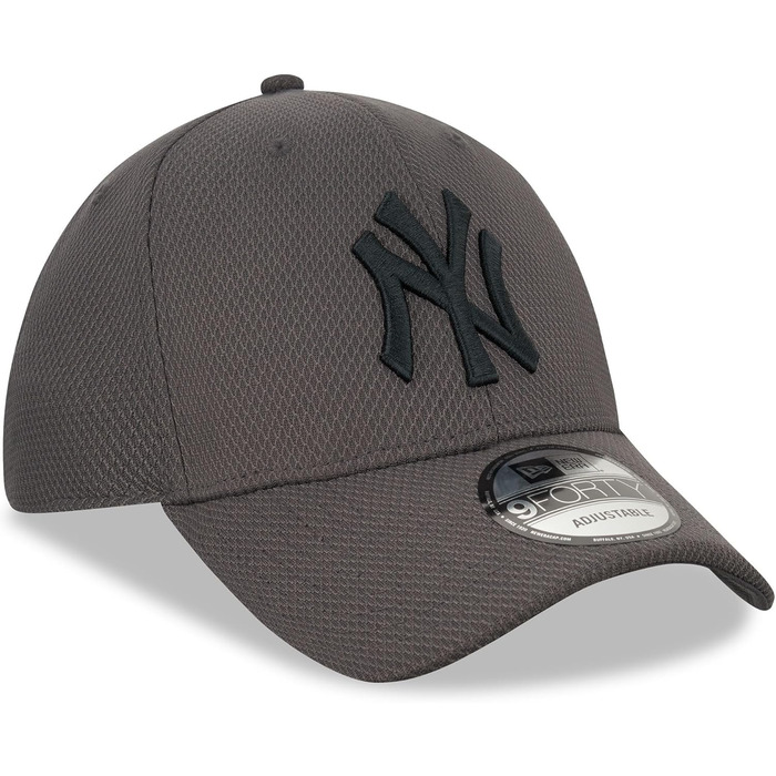 Кепка New Era Diamond Era 9Forty Adjustable Cap NY Yankees сіра, універсальний розмір