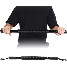 Тренажер для рук та грудей Arm Power, 80/100 кг, бігувальна гантель, розширювач для м'язів, фітнес-тренажер, чорний