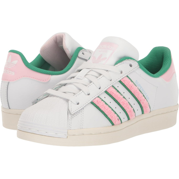 Кросівки Adidas ZX Flux Low-Top (40.5 EU, Білий, Рожевий, Прозорий, Зелений)