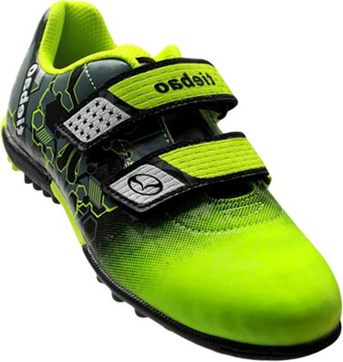 Дитячі футбольні бутси Rismart TieBao для штучного покриття та залу, унісекс, зелені, розмір 27 EU