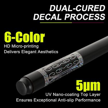 Більярдний кий з карбону (CQ-B20)