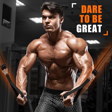 Набір еластичних стрічок WHATAFIT для фітнесу та реабілітації, з дверним анкером та аксесуарами