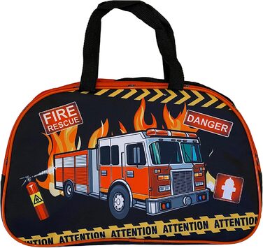 Спортивна сумка-рюкзак для тренувань та подорожей Feuerwehr з яскравим підвісом, плечова, дорожня