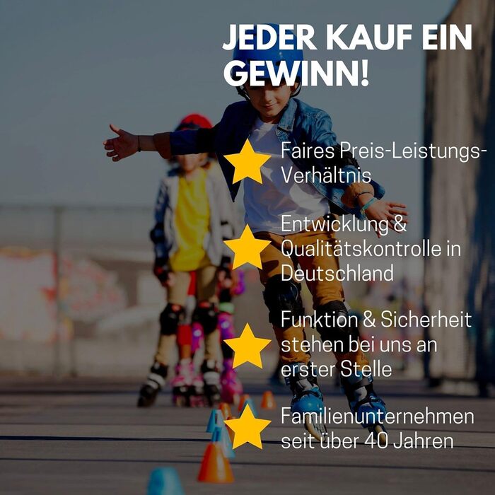 Інлайневі ролики Best Sporting для дітей, розмір 29-33, з гальмом, чорно-червоні