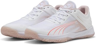 Жіночі кросівки PUMA Accelerate Turbo W+ для залу, 37 EU, білий, червоний, рожевий кварц, альпійський сніг