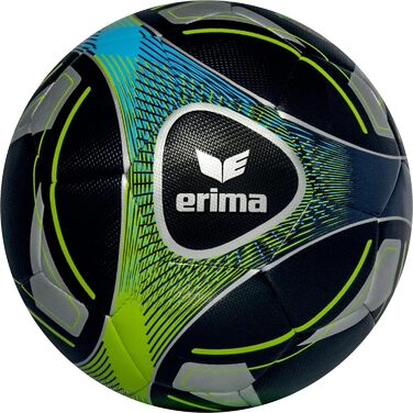 Футбольний м'яч Erima Hybrid Training №5 чорний/лайм для дорослих, унісекс