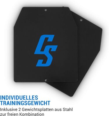 Capital Sports Battlevest 2.0: Вага жилет для тренувань - жилет з вагою, комфортний, з оптимальною підкладкою, 8.0 кг або 13.2 кг, камуфляж, чорний або оливковий (8.0 кг, камуфляж)