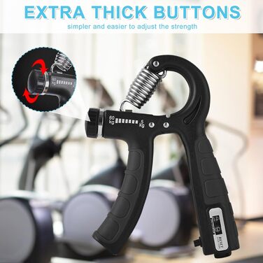 Набір для тренування кисті та пальців, регульоване навантаження 5-60 кг, для спортсменів та відновлення
