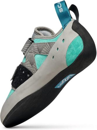 Кріпи для скелелазіння Scarpa Origin для жінок, боулдерингові (40.5 EU, Maldive Light Gray Ffxw)