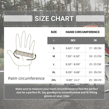 Велосипедні рукавички Habfinger для чоловіків, червоні/бежеві (XXL), неслизьке покриття, короткі