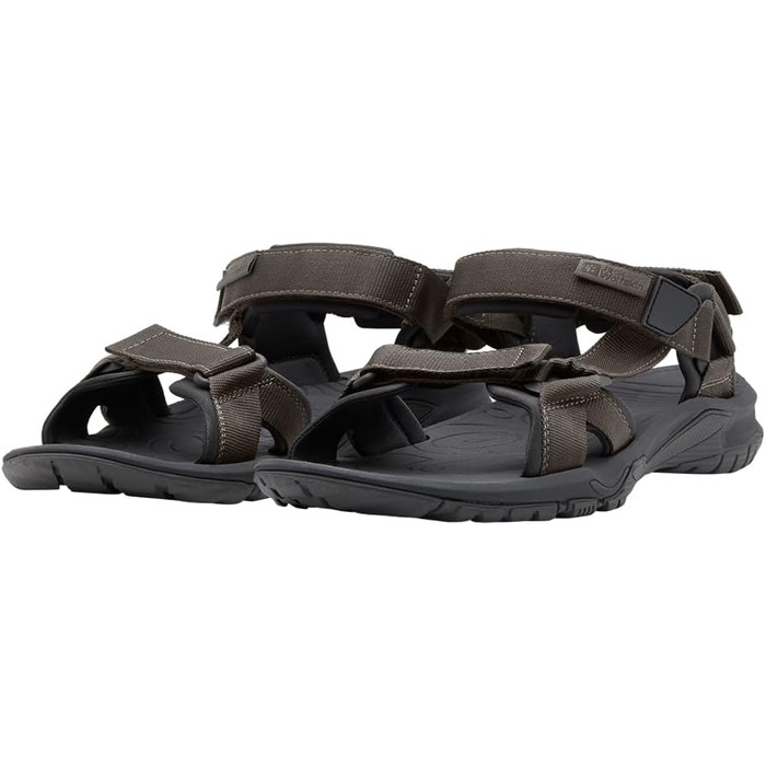Jack Wolfskin LAKEWOOD RIDE SANDAL M: Чоловічі сандалі для туризму та відпочинку, колір Cold Coffee (47 EU)