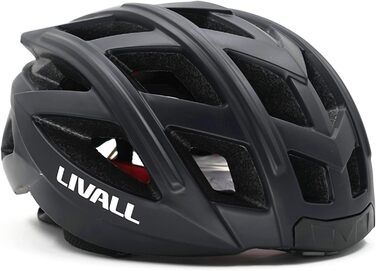 Смарт велосипедний шолом LIVALL BH60SE Neo з LED-підсвіткою, гальмівним світлом, SOS-датчиком, Bluetooth, чорний, 55-61 см