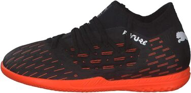 Дитячі футбольні бутси PUMA Future 6.3 Netfit It Jr - 32 EU (Чорний/Білий/Помаранчевий)