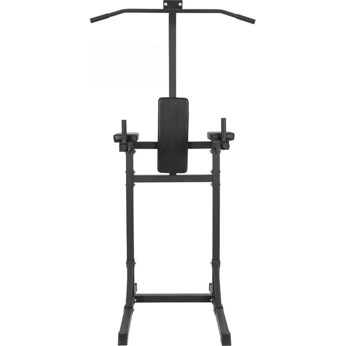 GORILLA SPORTS® Power Tower – багатофункціональний турнік, бруси, станція для підтягувань та віджимань, домашня силова станція, фітнес-тренажер для дому, чорний/білий