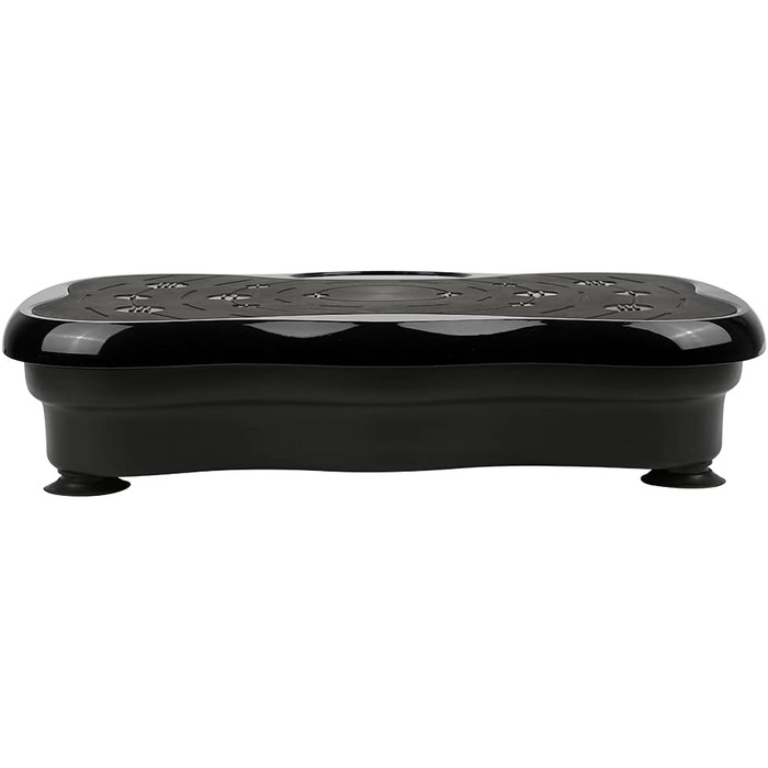 Вібраційна платформа Supfine з еластичними стрічками, 5 режимів, 95 рівнів, LCD-дисплеєм, до 120 кг, для дому, чорна