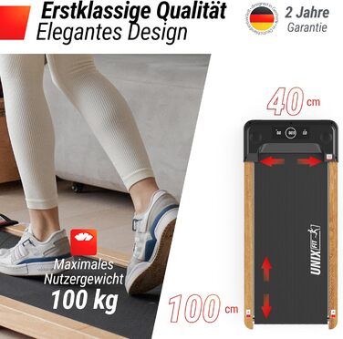 Unix Fit Woodway: біговий тренажер з дерев'яною поверхнею для дому та офісу