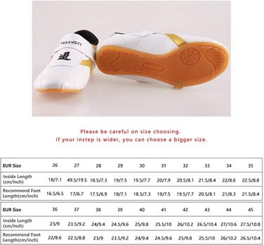 Взуття для Таеквондо Wakects: спортивні кросівки для Кунг-Фу, Тай-Чи, Таеквондо. Дитяче та доросле. Білий колір.