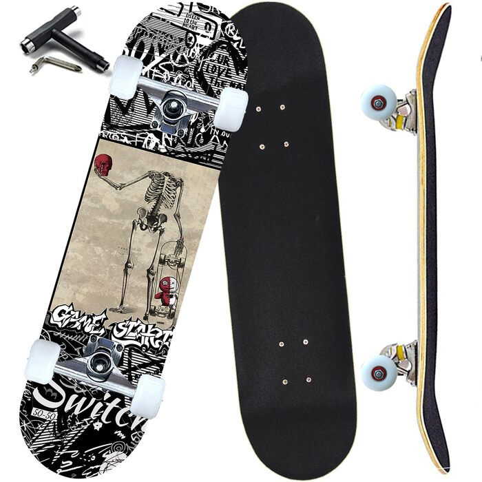Скейтборд ANYFUN Pro Complete 31x8