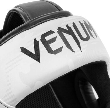 Боксерський шолом Venum Elite білий/камуфляж, захисний для боксу та MMA