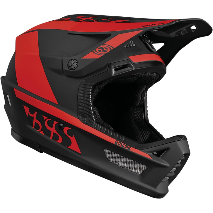Інтегральний шолом IXS Xult DH для MTB, E-Bike, BMX, унісекс, червоний, розмір L