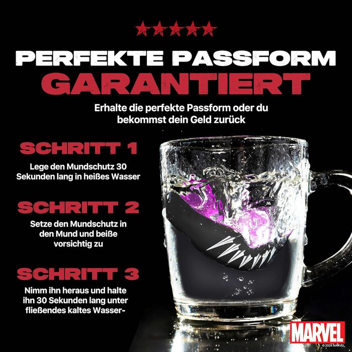 Захист зубів Marvel Black Panther для дорослих та дітей. Капа для спорту: регбі, ММА, бокс, кікбоксинг, джудо, хокей.