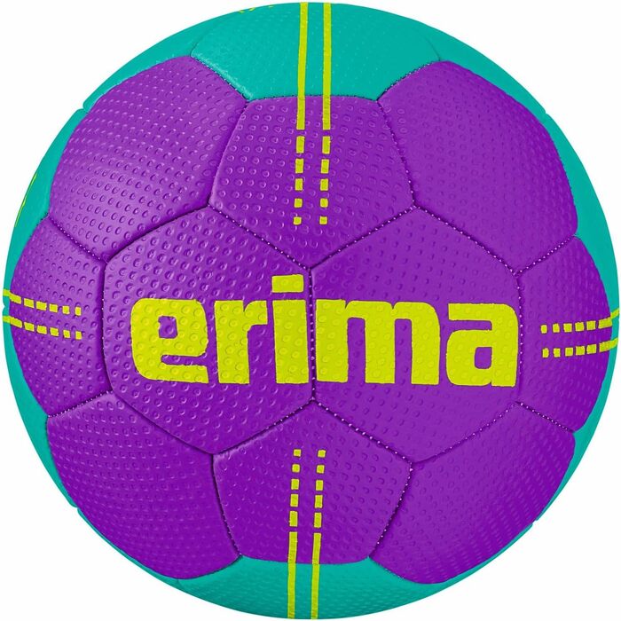 Дитячий гандбольний м'яч Erima Pure Grip Junior фіолетовий Columbia, розмір 0