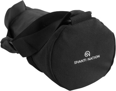 Сумка для йогамату Shanti Nation Mat Bag XL чорного кольору - зручна та практична, підходить для Shanti Mat Pro XL та матів шириною 68 см