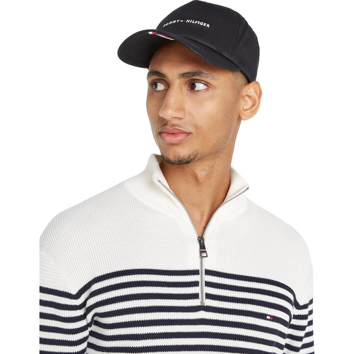 Чоловічий ремінь Tommy Hilfiger, універсальний розмір, синій (чорний)