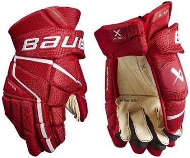 Хокейні рукавички Bauer Vapor 3X Pro Senior 14 дюймів, чорні/червоні/білі