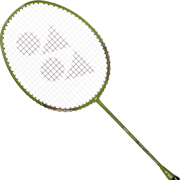 Бадмінтонна ракетка YONEX Nanoray 72, легка, золота, 5U G4, нанометрична технологія, X-FULLERENE, аеродинамічна ізометрична форма, Solid Feel Core, інтегроване T-з'єднання, розроблено в Японії, вироблено в Китаї