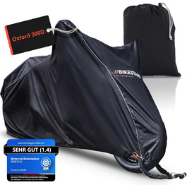 Водонепроникний та зимостійкий чохол для мотоцикла Motorrad - Oxford 300D, 245x105x125cm