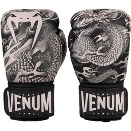 Боксерські рукавички Venum Dragon's Flight, 14 Oz, чорний/пісочний