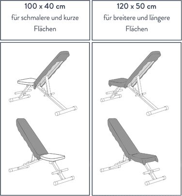 Рушник для фітнесу PEAQUE з кишенею на блискавці | Мікрофібра з фротте-структурою | Спортивний рушник для тренажерного залу | М'який, швидковисихаючий (Сірий, 120 x 50 см)