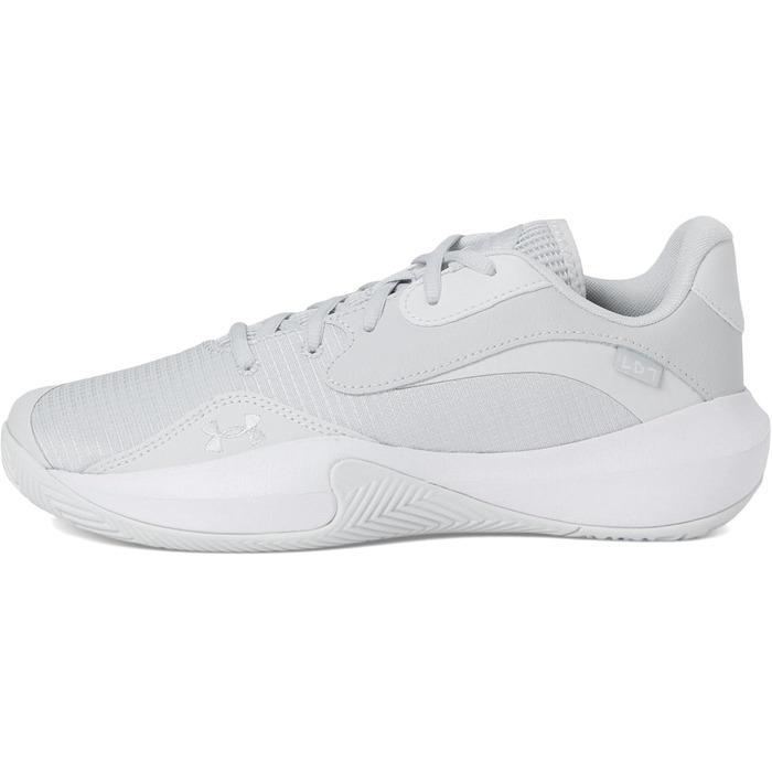 Кросівки баскетбольні чоловічі Under Armour Ua Lockdown 7 Low (43 EU, сірий)