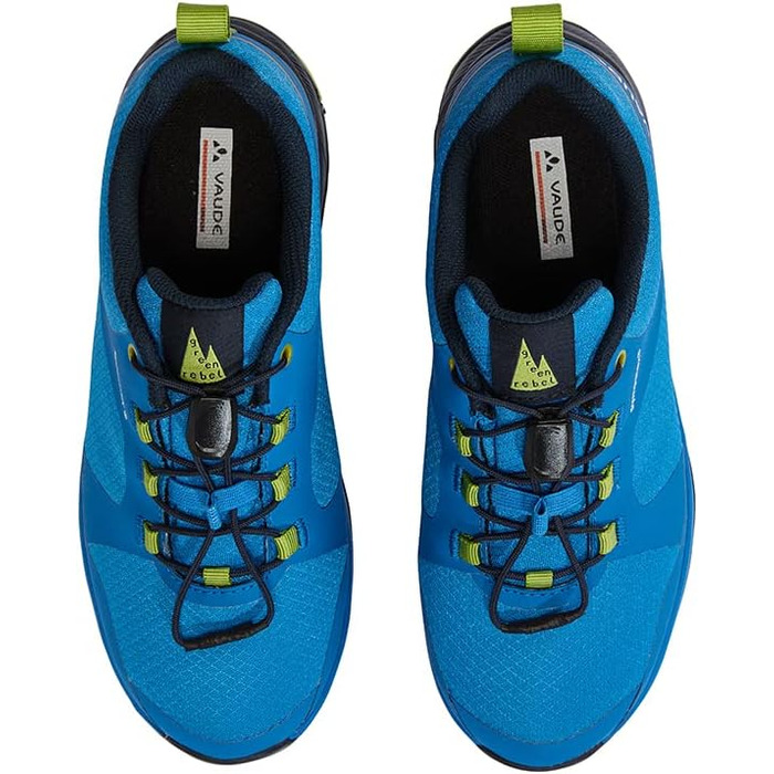Дитячі туристичні черевики VAUDE Lapita II Low STX, водонепроникні, для хлопчиків та дівчаток (28 EU, Radiate Blue Eclipse)