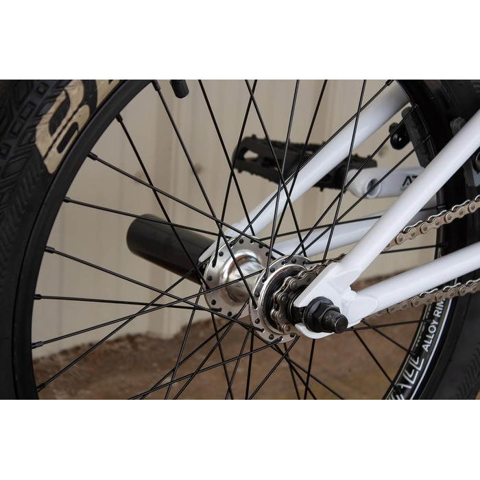 BMX велосипед Eastern Bikes Element 20'', повністю хромолібденова рама та вилка, білий колір