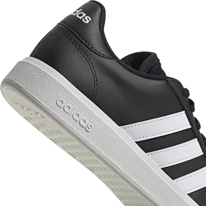 Жіночі кеди adidas Grand Court TD Lifestyle Court Casual, чорні з білими смугами, розмір 37 1/3 EU