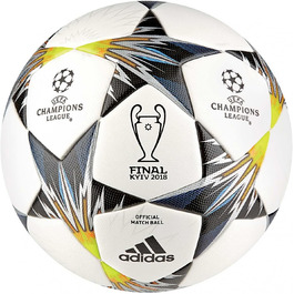 Футбольний м'яч adidas Finale Kiev OMB, розмір 5, біло-чорний