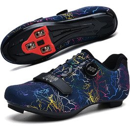 Велотуфлі для чоловіків та жінок SPD/SPD-SL: зручні та дихаючі, для шосе та MTB, Marineblau, 38 EU