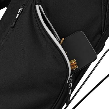 Сумка для гольфу TaylorMade FlexTech Junior чорного кольору