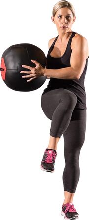 Медбол Body-Solid Soft Shell, не відскакує, для функціональних тренувань, схуднення, зміцнення м'язів, фітнесу, чорний, 6-13,6 кг